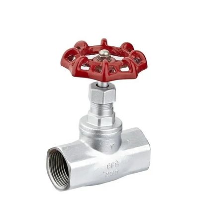 304 316 Edelstahl Silber elektrisch betätigte Handradhandschließventile für NPT BSPT