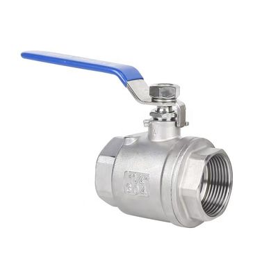WZ Edelstahl SS 304 316 NPT BSP-Gewinde 2PC Kugelventil für Langlebigkeit angepasst