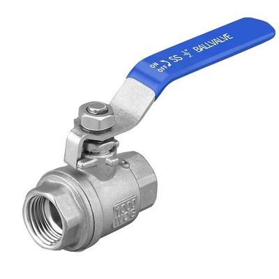 WZ Edelstahl SS 304 316 NPT BSP-Gewinde 2PC Kugelventil für Langlebigkeit angepasst