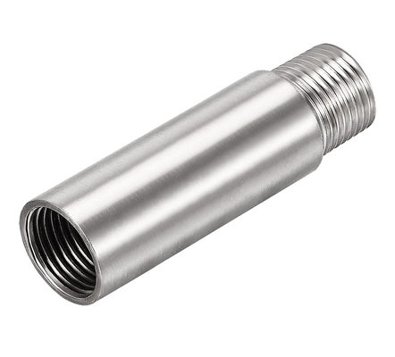 Edelstahl 1'-8' Männlich-Weiblich-Faden-Kopplung 80 mm Länge Sechseck/Rundkopf