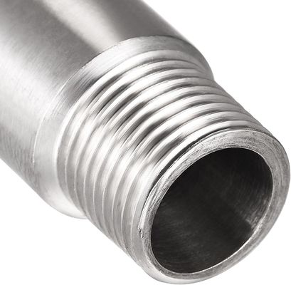 Edelstahl 1'-8' Männlich-Weiblich-Faden-Kopplung 80 mm Länge Sechseck/Rundkopf
