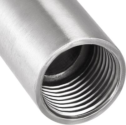 Edelstahl 1'-8' Männlich-Weiblich-Faden-Kopplung 80 mm Länge Sechseck/Rundkopf