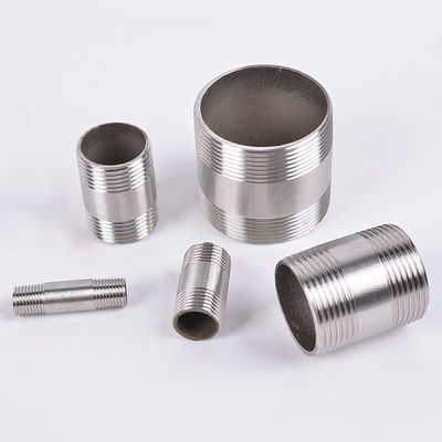 Edelstahl 1'-8' Männlich-Weiblich-Faden-Kopplung 80 mm Länge Sechseck/Rundkopf