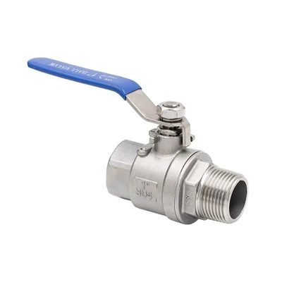Männlich und weiblich Vollverschluss BSP BSPT NPT Q11F 304 316 WCB CF8 1000 wog Gewinde 2pc Kugelventil