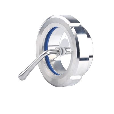 10bar Sanitäre Edelstahl 304/316L Schweißrohr Union Sichtglas mit Wipper