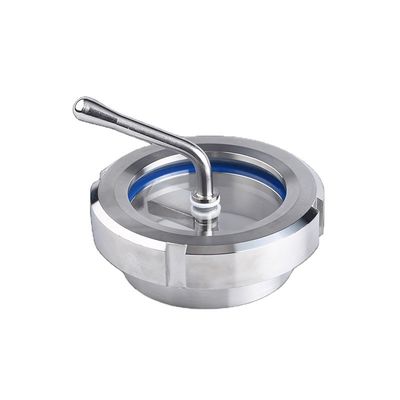 10bar Sanitäre Edelstahl 304/316L Schweißrohr Union Sichtglas mit Wipper