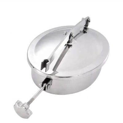 Mini-Typen-Gasloch-Oval-Abdeckung ohne Druckbehälter für Edelstahl 304 316 316L
