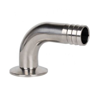 SS304L/SS316L Sanitäre Edelstahl 90 Grad Ellbogen Schlauch Bar für chemische Geräte