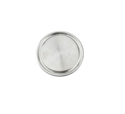 Schmiede Sanitär SS304/SS316L Rohrklemmen Feststoff Tri-Klemm Endkappe für die chemische Industrie