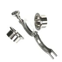Nahrungsmittelstufe 304 316 Sanitärrohr aus Edelstahl Tri-Clamp Ferrule garantiert