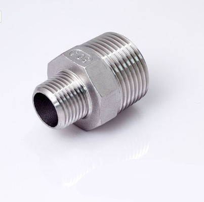 Männliche Verbindung aus Edelstahl 201 304 Reduktion Hex Nippel Pipe Fitting mit Gewinde
