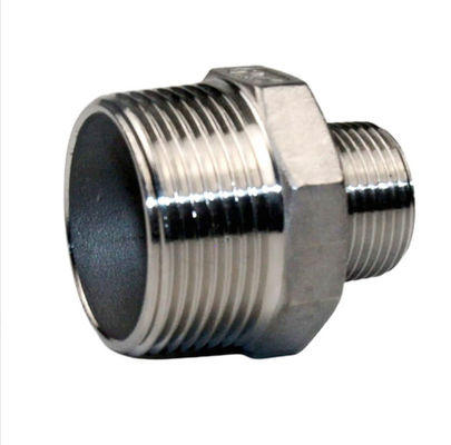 Männliche Verbindung aus Edelstahl 201 304 Reduktion Hex Nippel Pipe Fitting mit Gewinde