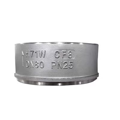 DN50-DN200 API 594 Wafer-Typ Stumm CS Lift Check Valve H71W mit Edelstahl