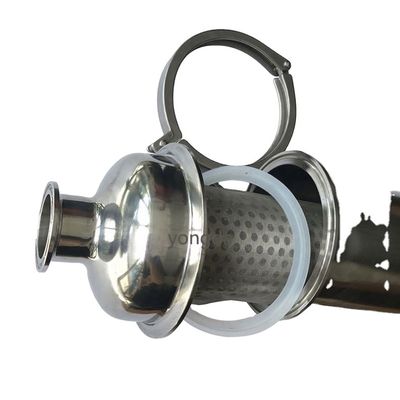 Sanitäre Edelstahl Tri-Clamp Gerade Filter Gewicht KG 2 Zustand attraktiv