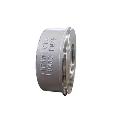 DN50-DN200 API 594 Wafer-Typ Stumm CS Lift Check Valve H71W mit Edelstahl