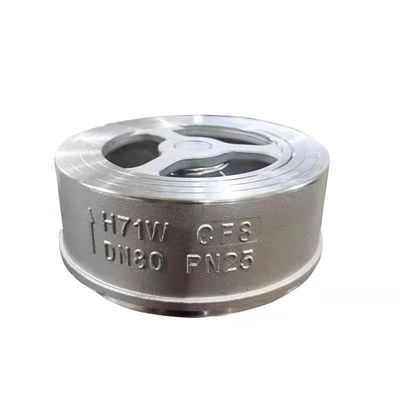 DN50-DN200 API 594 Wafer-Typ Stumm CS Lift Check Valve H71W mit Edelstahl