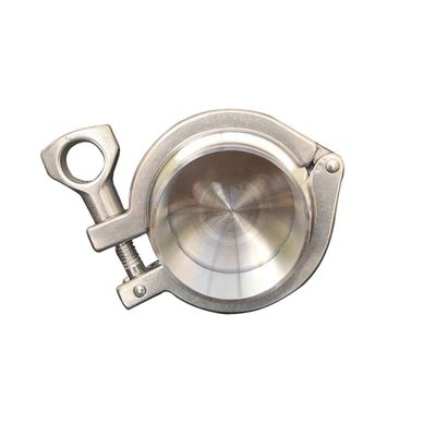 Anpassung runden Kopf Code Sanitär 304/316L Edelstahl 1.5 Tri Clamp Ferrule Endkappe