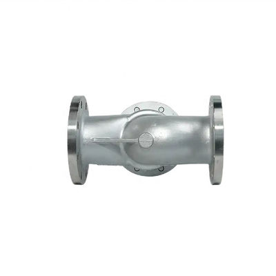 Flansch-Aufzugs-Scheckventil Silber aus Edelstahl 304 316 316L PN16 PN25 PN40 PN64 PN100