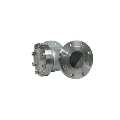 Flansch-Aufzugs-Scheckventil Silber aus Edelstahl 304 316 316L PN16 PN25 PN40 PN64 PN100