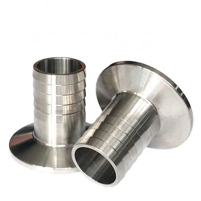 Sanitäre 304 316L Edelstahl Tri-Clamp Schlauch Schraube Ferrule Anbringung mit rundem Kopf Code