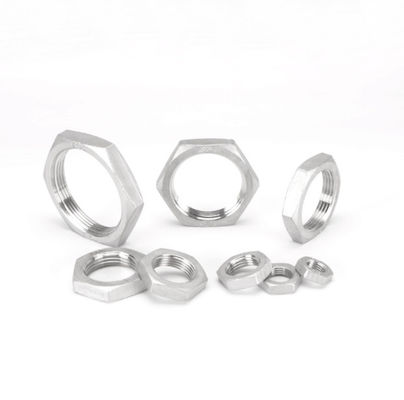 Gewindeguss Sanitärstahl 304 Rohrverbindung Hex-Nuss 1/2''-2.0' Poliert