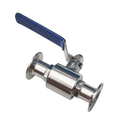 Chemische Industrie Sanitäre Edelstahl Tri-Clamps Ferrule Ballventil SS304L/SS316