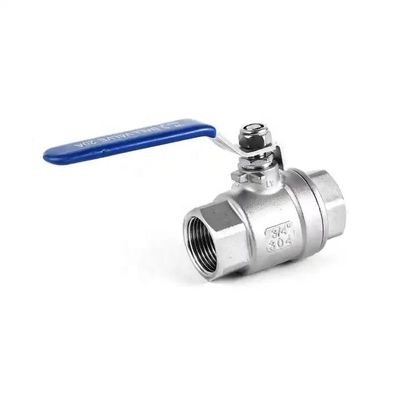 Zylindrischer Kopfcode 3/8" WZ CF8M Edelstahl 2 PCS Kugelventil 3A DIN NPT BSPT BSPP