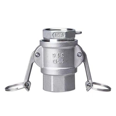 Gleichwertige SS 304 316 Camlock-Kopplung aus Edelstahl mit Schnellanschluss des Typs D NPT BSPT BSP