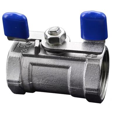 1/4''-4.0'' Edelstahl 1PC Schmetterlingsgriff Mini-Kugelventil mit Gewinde Ende NPT BSPT