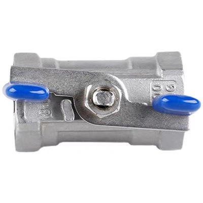 1/4''-4.0'' Edelstahl 1PC Schmetterlingsgriff Mini-Kugelventil mit Gewinde Ende NPT BSPT