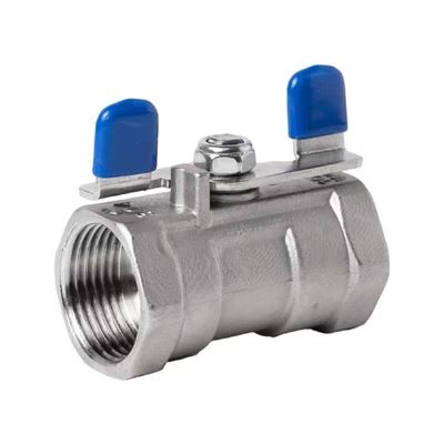 1/4''-4.0'' Edelstahl 1PC Schmetterlingsgriff Mini-Kugelventil mit Gewinde Ende NPT BSPT