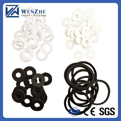 Lebensmittelqualität Weiß Tri-Clamp-Rohr Silicone PTFE-Dichtung für kundenspezifisches EPDM-Material