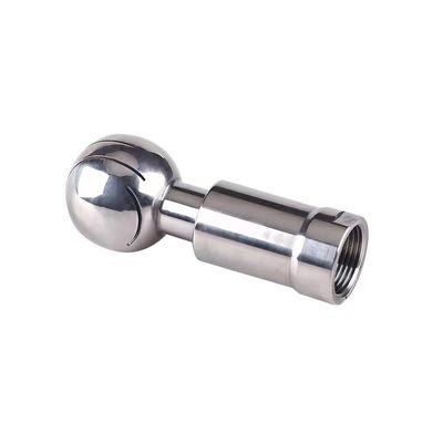 WZ SS 304 316 316L Tri-Clamp Sanitärschlauchverbindung mit 360-Rotations-Reinigungskugel