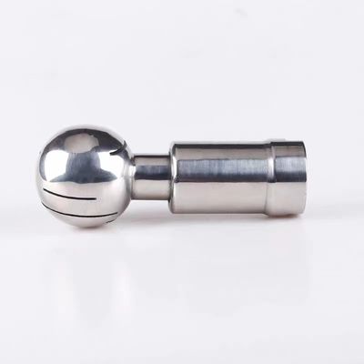 WZ SS 304 316 316L Tri-Clamp Sanitärschlauchverbindung mit 360-Rotations-Reinigungskugel
