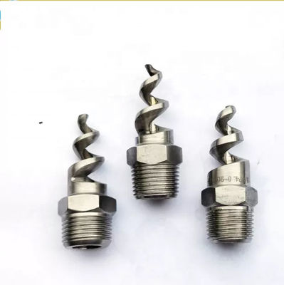 1/4"-2" Edelstahl 316SS Vollkegel Spiral Düse für Präzisionsguss Anwendungen