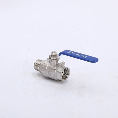 Hochtemperatur 2PC Edelstahl männlich und weiblich Schwimmballventil für Industrie