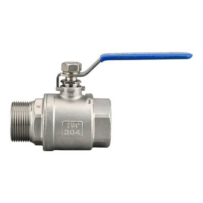 Hochtemperatur 2PC Edelstahl männlich und weiblich Schwimmballventil für Industrie