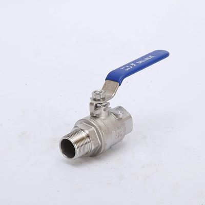 Hochtemperatur 2PC Edelstahl männlich und weiblich Schwimmballventil für Industrie