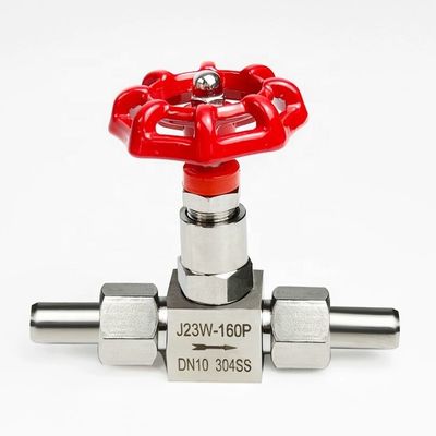 Standard-J23W Schwerlast-Hochdruck-Rostfreier Stahl 304 männlich geschraubtes Kugelventil