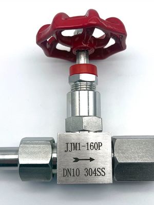 Standard-J23W Schwerlast-Hochdruck-Rostfreier Stahl 304 männlich geschraubtes Kugelventil