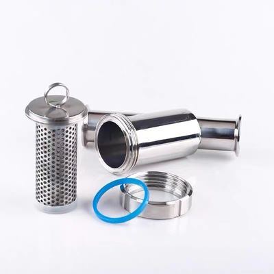 Sanitär 304 316L Filter aus Edelstahl Y-Typ mit DIN SMS SUS 3A-Anschluss