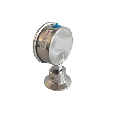 ANSI Standard 1,5 Zoll Sanitär-Vakuum-Druckmessgerät mit SS316 Tri-Clamp-Diaphragma-Dichtung