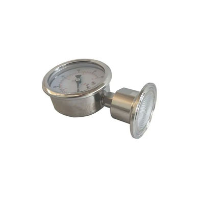 ANSI Standard 1,5 Zoll Sanitär-Vakuum-Druckmessgerät mit SS316 Tri-Clamp-Diaphragma-Dichtung