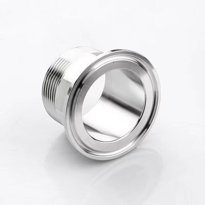 Gleichwertige Edelstahl 304 Männliche Garn Hex-Ferrule Rohrbefestigungen Hex-Adapter