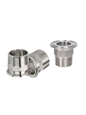 Gleichwertige Edelstahl 304 Männliche Garn Hex-Ferrule Rohrbefestigungen Hex-Adapter
