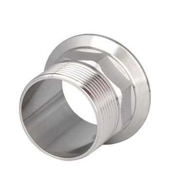 Gleichwertige Edelstahl 304 Männliche Garn Hex-Ferrule Rohrbefestigungen Hex-Adapter