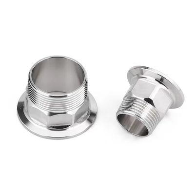Gleichwertige Edelstahl 304 Männliche Garn Hex-Ferrule Rohrbefestigungen Hex-Adapter