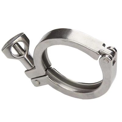 CLAMP Verbindung Sanitäre Edelstahl SS304 SS316L Tri-Clamp Einzelspin für OEM-Unterstützung