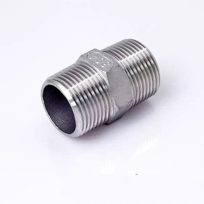Kundenspezifische Unterstützung ODM Gießung aus Edelstahl 316 BSP/NPT Hex Reduktion Nippel