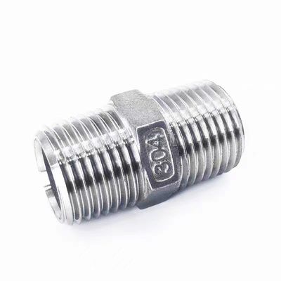 Kundenspezifische Unterstützung ODM Gießung aus Edelstahl 316 BSP/NPT Hex Reduktion Nippel